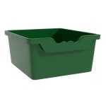 Aufbewahrungsbox Ergo Tray, 15 cm hoch, grün, 